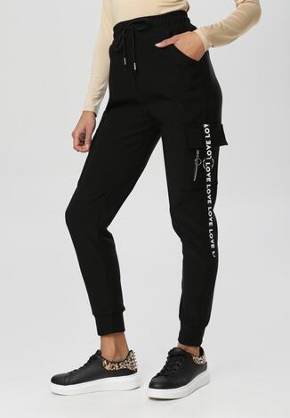 Czarne Spodnie Nesaphise