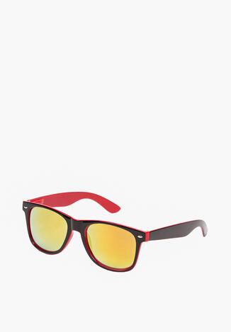 Czarno-Czerwone Okulary Laliore