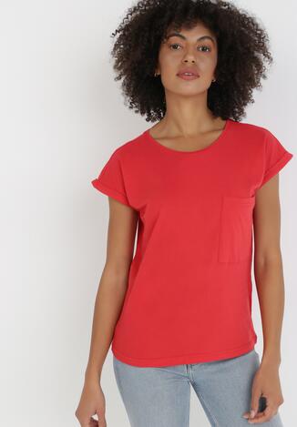 Czerwony T-shirt Haidaleia