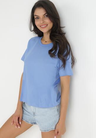 Niebieski T-shirt Malifa