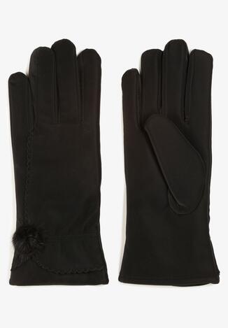 Czarne Rękawiczki Tlira