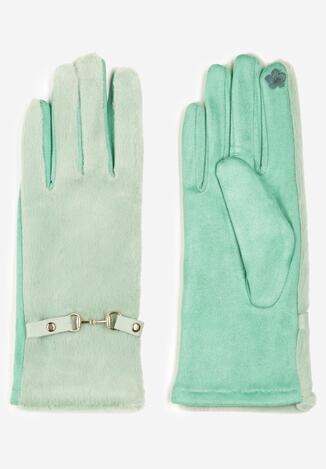 Zielone Rękawiczki Ariselle