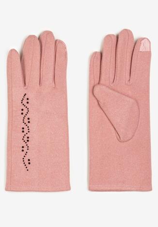 Różowe Rękawiczki Larinte
