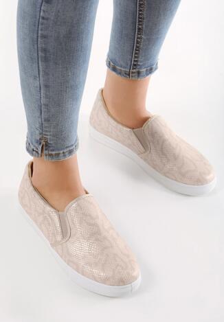 Beżowe Slip On Saturday Sun