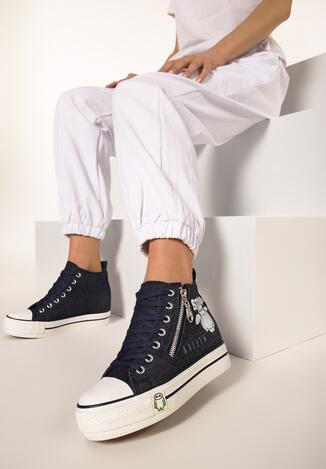 Granatowe Sneakersy Baymax