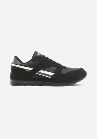 Czarno-Szare Buty Sportowe Hug