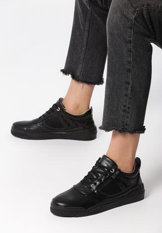 Czarne Buty Sportowe Creativity