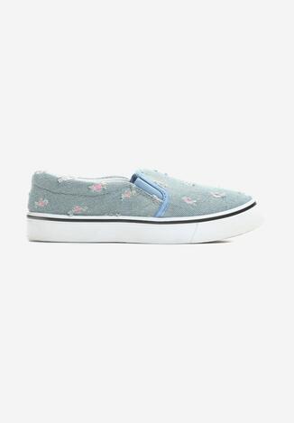 Różowe Slip On Dot On Sky