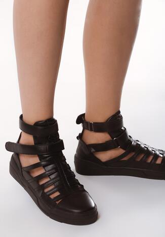 Czarne Sneakersy Ponderous