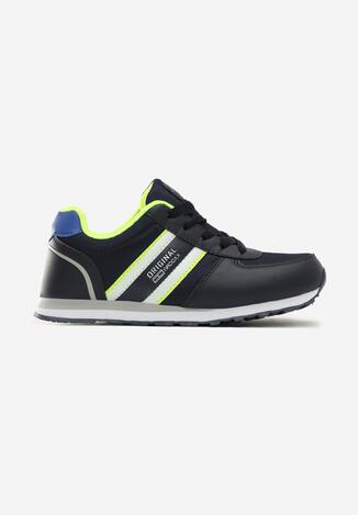 Granatowe Buty Sportowe Noelani