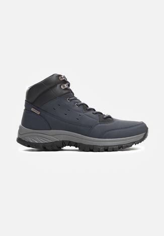 Granatowe Buty Trekkingowe Royally