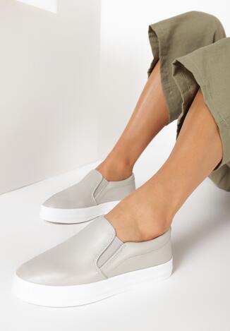 Szare Slip On Angie