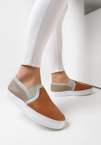 Brązowe Slip On Private