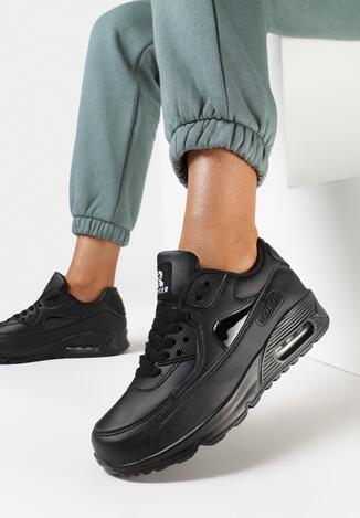 Czarne Buty Sportowe Classic Nilda