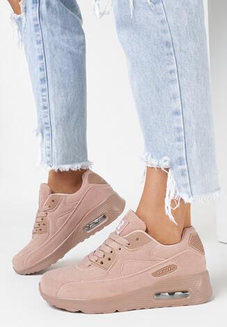 Różowe Buty Sportowe Vintage Nilda