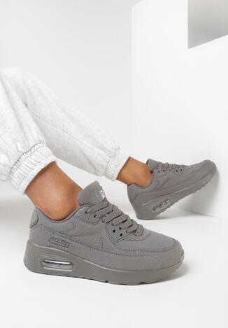 Szare Buty Sportowe Viintage Nilda