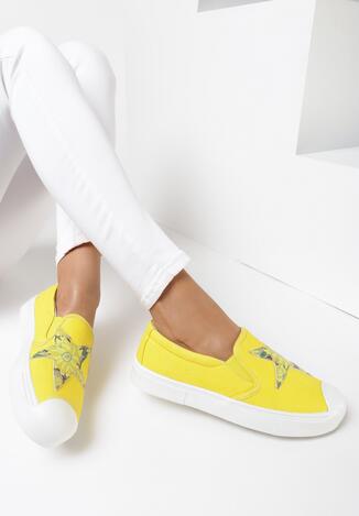 Żółte Slip On Nyota