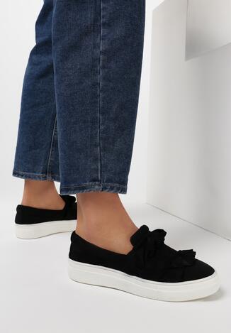 Czarne Slip On Paksi
