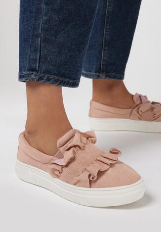 Różowe Slip On Paksi