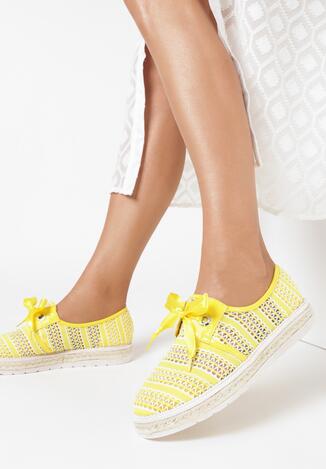 Żółte Espadryle Americanos