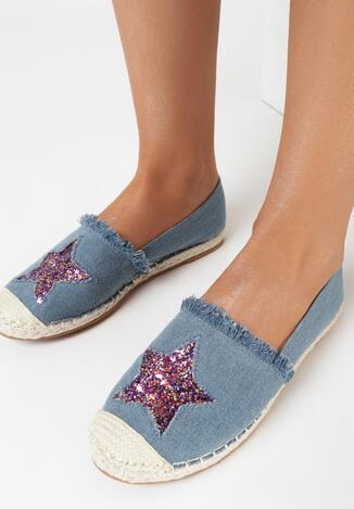 Niebieskie Espadryle Lendi