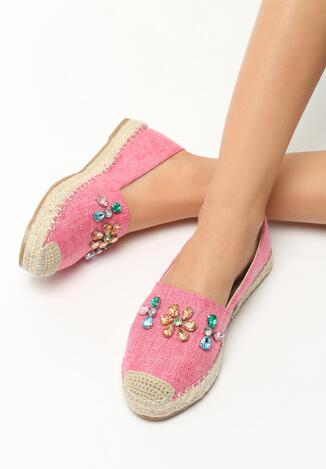 Różowe Espadryle Miss Clawdy