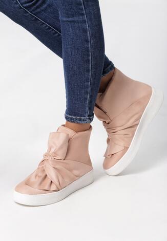 Różowe Sneakersy Scilla