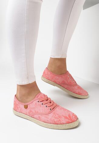 Różowe Espadryle Sunny Day