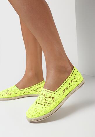 Zielone Espadryle Satisfyingly