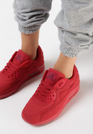 Czerwone Buty Sportowe Vintage Nilda