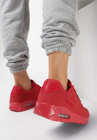 Czerwone Buty Sportowe Vintage Nilda