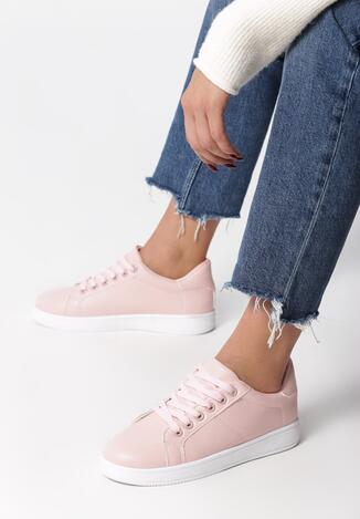 Różowe Buty Sportowe Slipcover