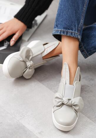 Szare Slip On Catchy