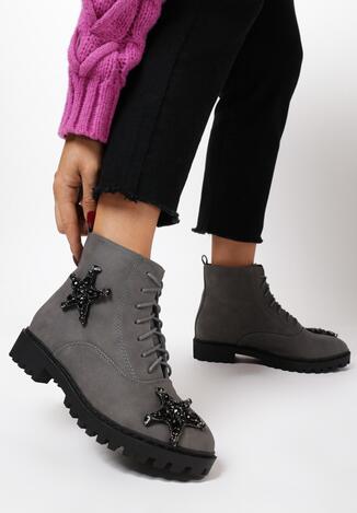 Szare Botki Black Star