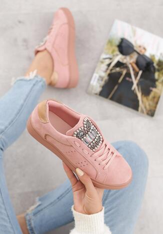 Różowe Buty Sportowe Rebellious