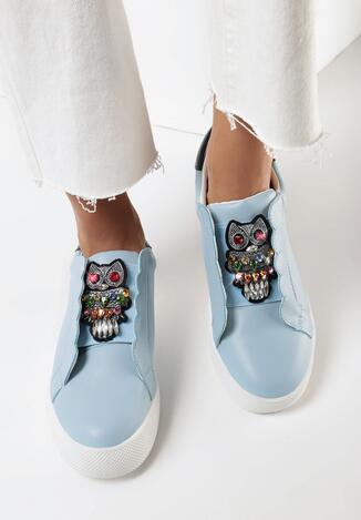 Niebieskie Buty Sportowe Milion Lights