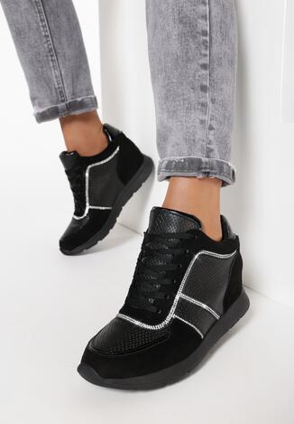 Czarne Sneakersy Hype