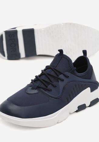 Granatowe Buty Sportowe The Flood