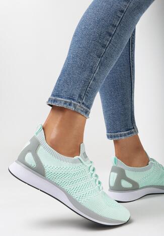 Miętowe Buty Sportowe Lush Life