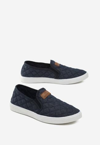 Granatowe Slip On Julian