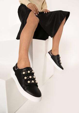 Czarne Buty Sportowe No Alibi
