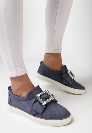 Granatowe Slip On Bewildered
