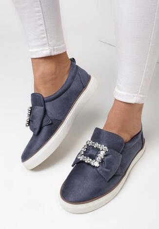 Granatowe Slip On Bewildered