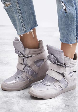 Szare Sneakersy Strangers