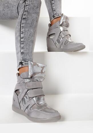 Szare Sneakersy Want You Tonight