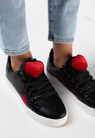 Czarne Buty Sportowe Strange Love