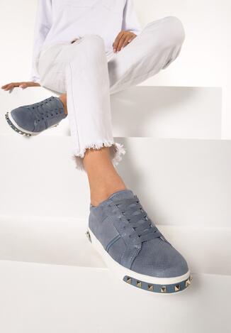 Niebieskie Buty Sportowe Capricorn