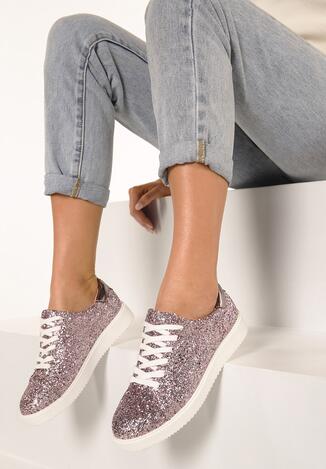 Różowe Buty Sportowe Houndred Suns