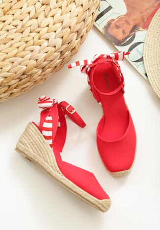 Czerwone Espadryle Taliah