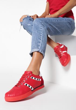 Czerwone Buty Sportowe Story Goes